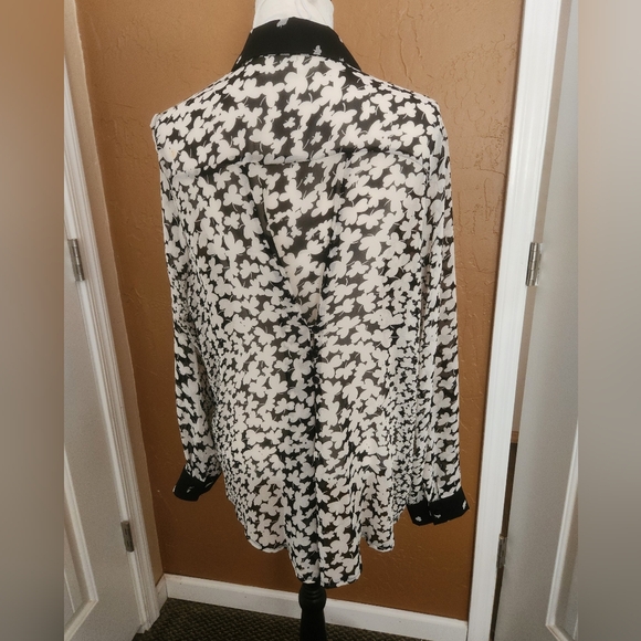 Sheer blouse. XL Seven Karat - Picture 2 of 7